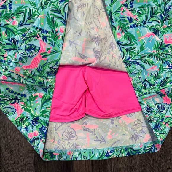 Lilly Pulitzer Monica UPF Skort 50+ Blue Horizon Par Fection Golf - Picture 6 of 6